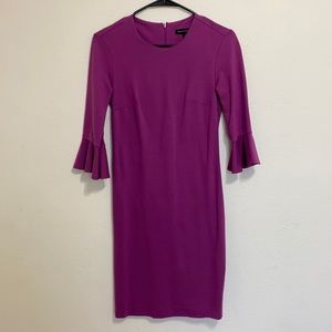 Purple long sleeve Banana Republic dress size 0.
